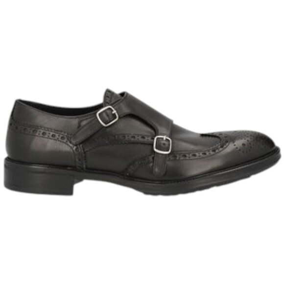 Doucal 's Other - Doucal’s Men’s Brogue Double Monk Strap Wingtip Dress Shoes Size 12 NIB Italy